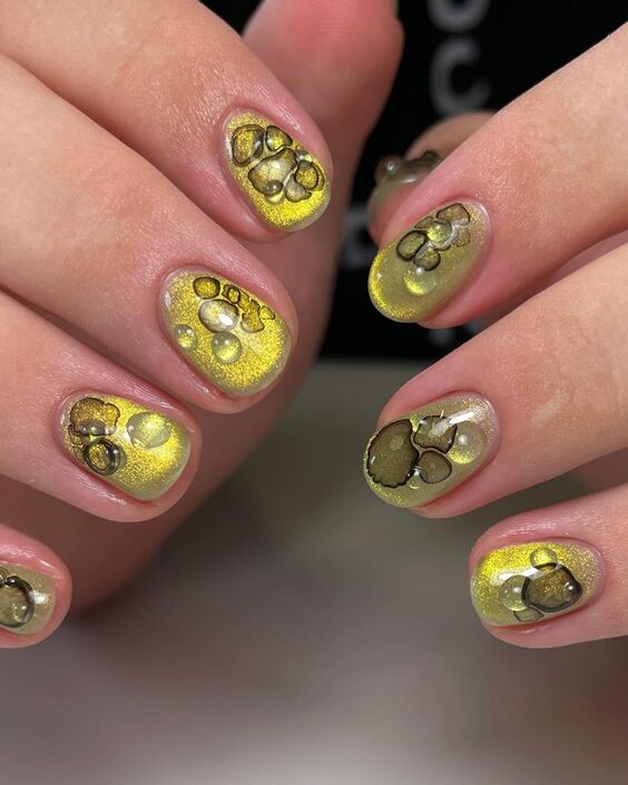 Осінній манікюр 2026 на короткі нігті: новинки, фото ідей %D0%B0%D0%B1%D1%81%D1%82%D1%80%D0%B0%D0%BA, 5, Осінній манікюр 2026 на короткі нігті: новинки, фото ідей Осінній манікюр