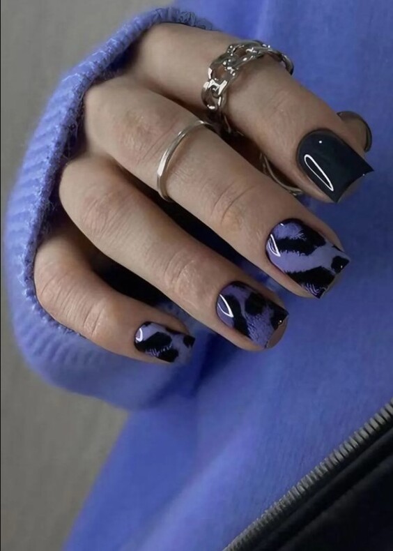 Осінній манікюр 2026 на короткі нігті: новинки, фото ідей %D0%B0%D0%BD%D0%B8%D0%BC%D0%B0%D0%BB3 17, 67, Осінній манікюр 2026 на короткі нігті: новинки, фото ідей Осінній манікюр