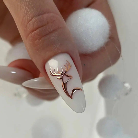 Новорічний манікюр: тренди, які захочеться повторити! Велика добірка фото %D0%B1%D0%B5%D0%BB%D1%8B%D0%B93 2, 36, Новорічний манікюр: тренди, які захочеться повторити! Велика добірка фото новогодний маникюр