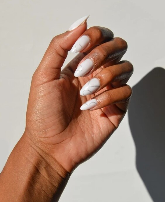 Новорічний манікюр: тренди, які захочеться повторити! Велика добірка фото %D0%B1%D0%B5%D0%BB%D1%8B%D0%B94 15, 37, Новорічний манікюр: тренди, які захочеться повторити! Велика добірка фото новогодний маникюр