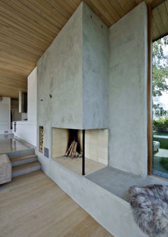 На дровах, на газі, біопаливі чи електриці - вибираємо камін у будинок. Плюси, мінуси, фото %D0%B1%D0%B5%D1%82%D0%BE%D0%BD, 38, На дровах, на газі, біопаливі чи електриці - вибираємо камін у будинок. Плюси, мінуси, фото камин в доме