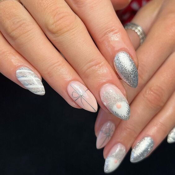 Новорічний манікюр: тренди, які захочеться повторити! Велика добірка фото %D0%B3%D0%BD%D0%BE%D0%BC, 136, Новорічний манікюр: тренди, які захочеться повторити! Велика добірка фото новогодний маникюр