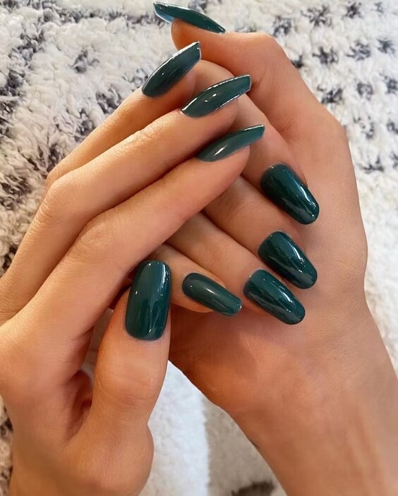 125 дивовижних ідей манікюру на осінь-2025: тренди, фото %D0%B7%D0%B5%D0%BB%D0%B5%D0%BD6 14, 109, 125 дивовижних ідей манікюру на осінь-2025: тренди, фото осінній манікюр