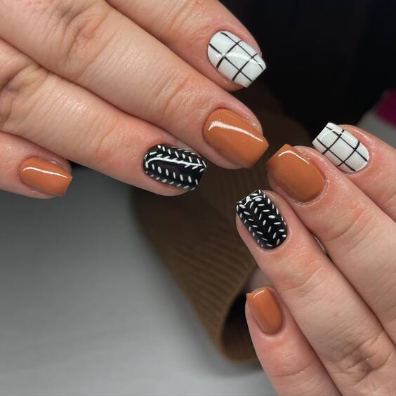 Осінній манікюр 2026 на короткі нігті: новинки, фото ідей %D0%BA%D0%BB%D0%B5%D1%82%D0%BA%D0%B0 1, 62, Осінній манікюр 2026 на короткі нігті: новинки, фото ідей Осінній манікюр