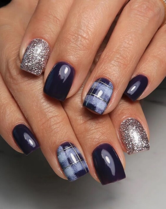 Осінній манікюр 2026 на короткі нігті: новинки, фото ідей %D0%BA%D0%BE%D0%BC%D0%B1%D0%BE9 10, 16, Осінній манікюр 2026 на короткі нігті: новинки, фото ідей Осінній манікюр