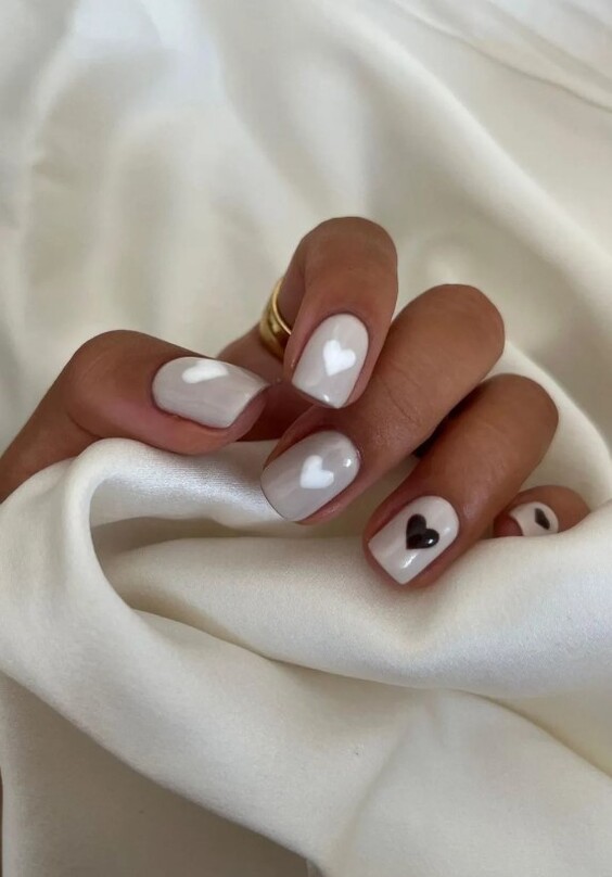 Осінній манікюр 2026 на короткі нігті: новинки, фото ідей %D0%BD%D0%B5%D0%B9%D1%82%D1%80%D0%B0%D0%BB%D1%8C, 107, Осінній манікюр 2026 на короткі нігті: новинки, фото ідей Осінній манікюр