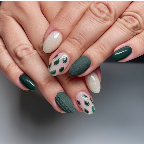 Новорічний манікюр: тренди, які захочеться повторити! Велика добірка фото %D1%81%D0%B2%D0%B8%D1%82%D0%B5%D1%80 1, 91, Новорічний манікюр: тренди, які захочеться повторити! Велика добірка фото новогодний маникюр