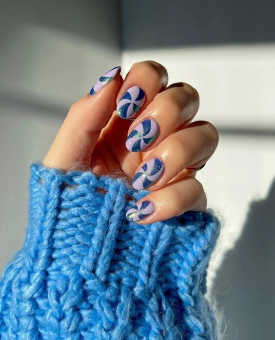 Новорічний манікюр: тренди, які захочеться повторити! Велика добірка фото %D1%81%D0%B8%D0%BD%D0%B8%D0%B96 16, 48, Новорічний манікюр: тренди, які захочеться повторити! Велика добірка фото новогодний маникюр