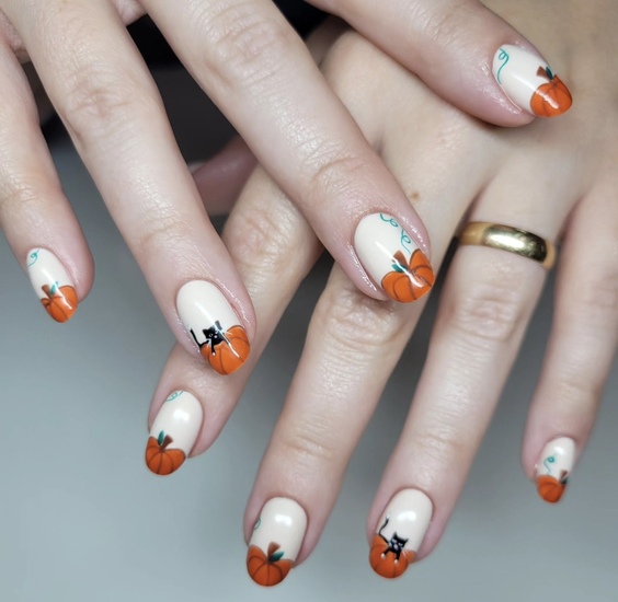 Осінній манікюр 2026 на короткі нігті: новинки, фото ідей %D1%82%D1%8B%D0%BA%D0%B2%D1%8B, 3, Осінній манікюр 2026 на короткі нігті: новинки, фото ідей Осінній манікюр