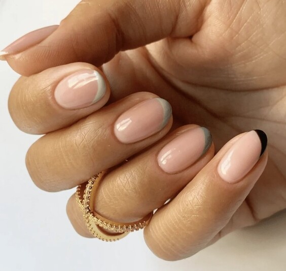 Осінній манікюр 2026 на короткі нігті: новинки, фото ідей %D1%84%D1%80%D0%B5%D0%BD%D1%873 17, 120, Осінній манікюр 2026 на короткі нігті: новинки, фото ідей Осінній манікюр