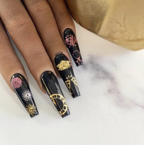 Новорічний манікюр: тренди, які захочеться повторити! Велика добірка фото %D1%87%D0%B0%D1%81%D1%8B, 90, Новорічний манікюр: тренди, які захочеться повторити! Велика добірка фото новогодний маникюр