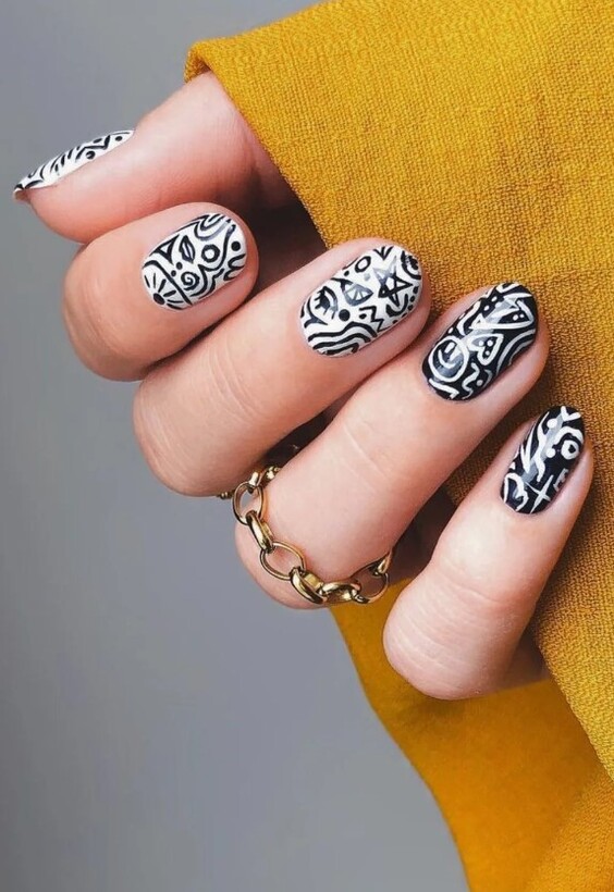 Осінній манікюр 2026 на короткі нігті: новинки, фото ідей %D1%8D%D0%BA%D0%BB%D0%B5%D0%BA%D1%82%D0%B8%D0%BA%D0%B02 8, 74, Осінній манікюр 2026 на короткі нігті: новинки, фото ідей Осінній манікюр