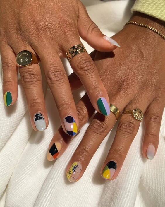 Осінній манікюр 2026 на короткі нігті: новинки, фото ідей %D1%8D%D0%BA%D0%BB%D0%B5%D0%BA%D1%82%D0%B8%D0%BA%D0%B03 17, 77, Осінній манікюр 2026 на короткі нігті: новинки, фото ідей Осінній манікюр