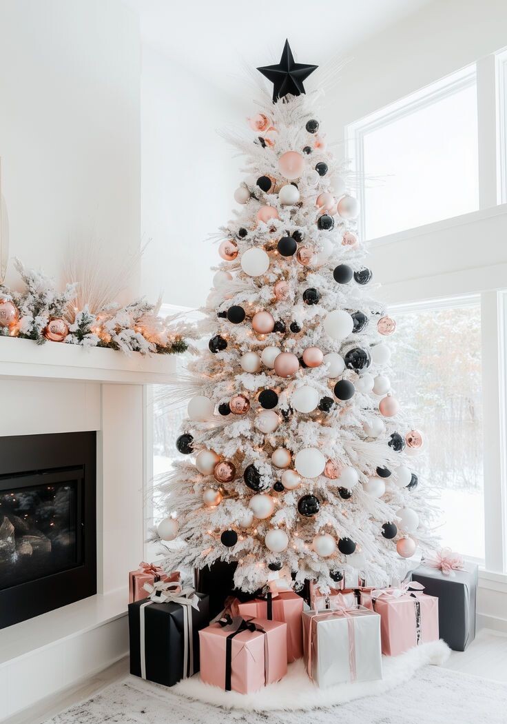 Рожева ялинка на Новий рік-2026: як нарядити красиво та зі смаком %D1%87%D0%B5%D1%80%D0%BD e1733778057836, 36, Рожева ялинка на Новий рік-2026: як нарядити красиво та зі смаком рожева ялинка