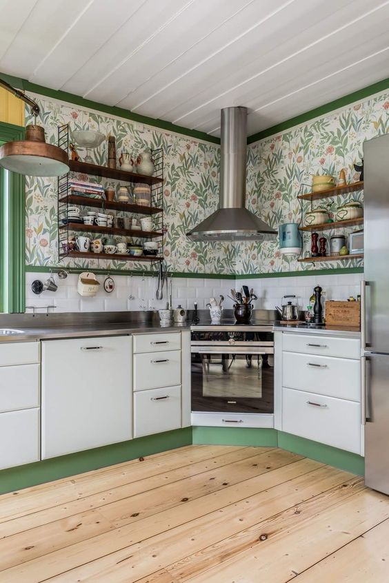 Шпалери на кухню – які вибрати: види та характеристики, кольори, тренди 104 3, 6, Шпалери на кухню – які вибрати: види та характеристики, кольори, тренди обои на кухню