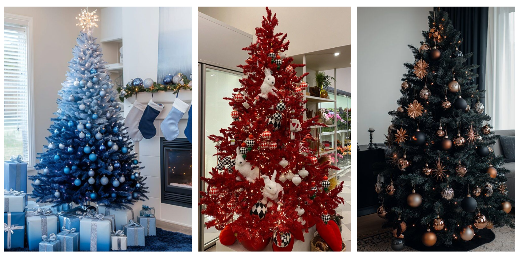 Як прикрасити ялинку на Новий рік, в якому кольорі та стилі? Фото ідей 11 1, 23, Як прикрасити ялинку на Новий рік, в якому кольорі та стилі? Фото ідей как нарядить елку