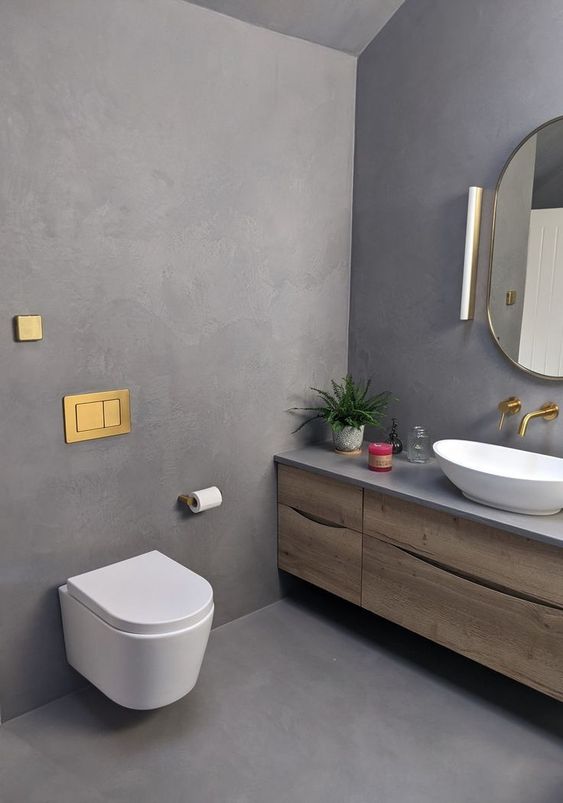 Мікроцемент (мікробетон) в інтер'єрі – що таке? Види та застосування 11 4, 26, Мікроцемент (мікробетон) в інтер'єрі – що таке? Види та застосування микроцемент