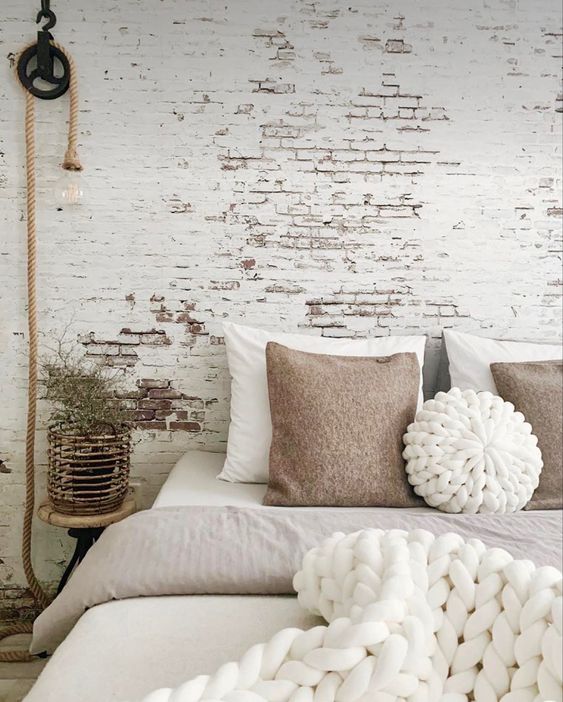 Біла цегляна стіна в інтер'єрі: поради, фото 12 6, 17, Біла цегляна стіна в інтер'єрі: поради, фото белая кирпичная стена