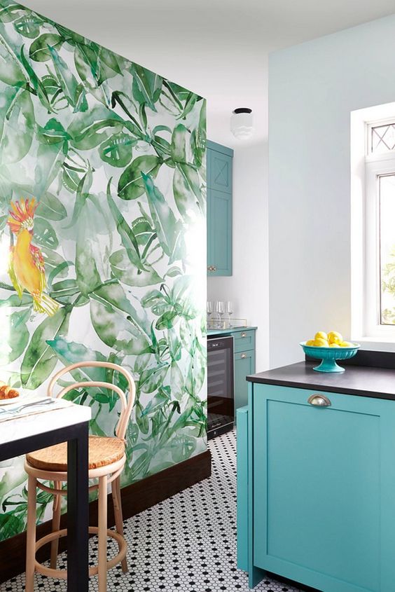 Шпалери на кухню – які вибрати: види та характеристики, кольори, тренди 15 7, 9, Шпалери на кухню – які вибрати: види та характеристики, кольори, тренди обои на кухню