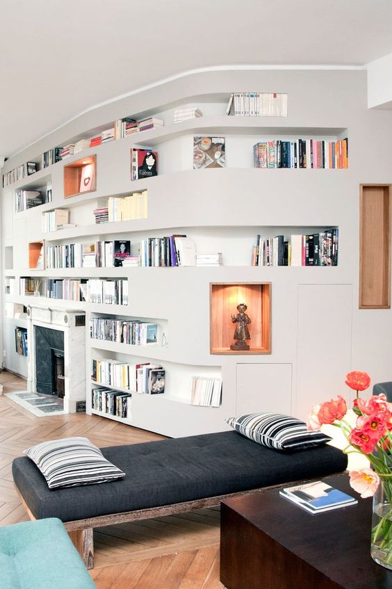 Полиці на стіну у квартирі: види, матеріали, способи розміщення 180, 15, Полиці на стіну у квартирі: види, матеріали, способи розміщення полки на стену