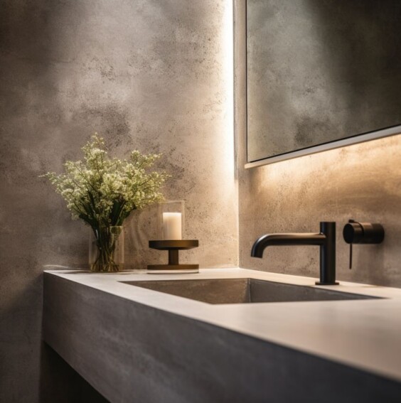 Мікроцемент (мікробетон) в інтер'єрі – що таке? Види та застосування 19 4 e1713200626661, 18, Мікроцемент (мікробетон) в інтер'єрі – що таке? Види та застосування микроцемент