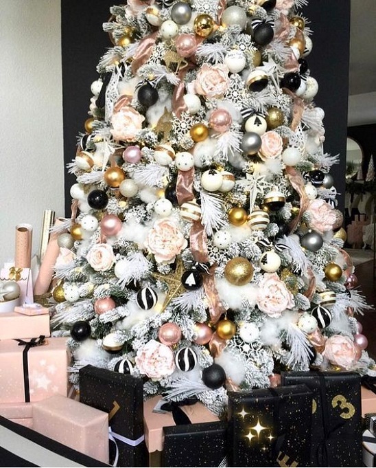 Як прикрасити білу ялинку красиво: 35 крутих ідей! Фото та поради 1 21 1, 18, Як прикрасити білу ялинку красиво: 35 крутих ідей! Фото та поради Як прикрасити білу ялинку