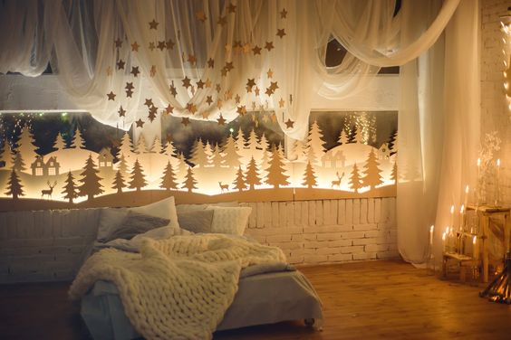 Як прикрасити вікно на Новий рік? Яскраві ідеї, фото, поради 1 59, 35, Як прикрасити вікно на Новий рік? Яскраві ідеї, фото, поради Як прикрасити вікно на Новий рік