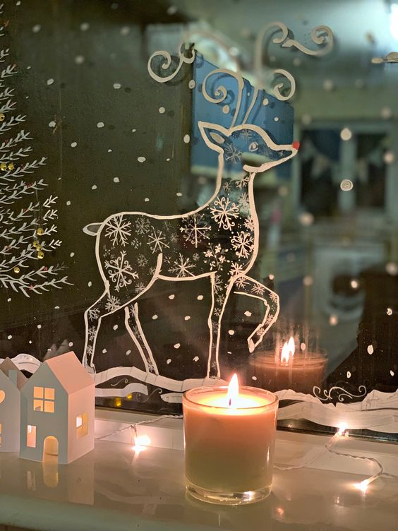 Як прикрасити вікно на Новий рік? Яскраві ідеї, фото, поради 1 77, 43, Як прикрасити вікно на Новий рік? Яскраві ідеї, фото, поради Як прикрасити вікно на Новий рік