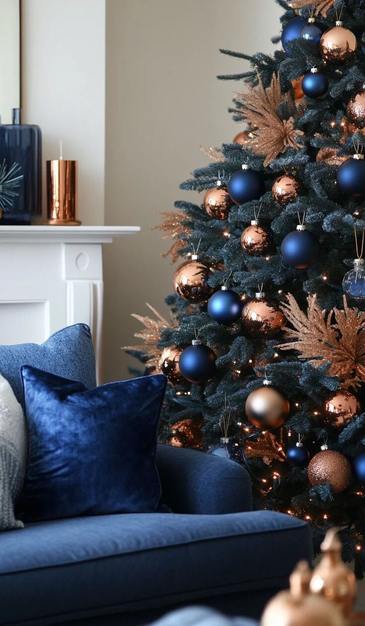 Як прикрасити ялинку на Новий рік, в якому кольорі та стилі? Фото ідей 2 11 e1733430898357, 5, Як прикрасити ялинку на Новий рік, в якому кольорі та стилі? Фото ідей как нарядить елку