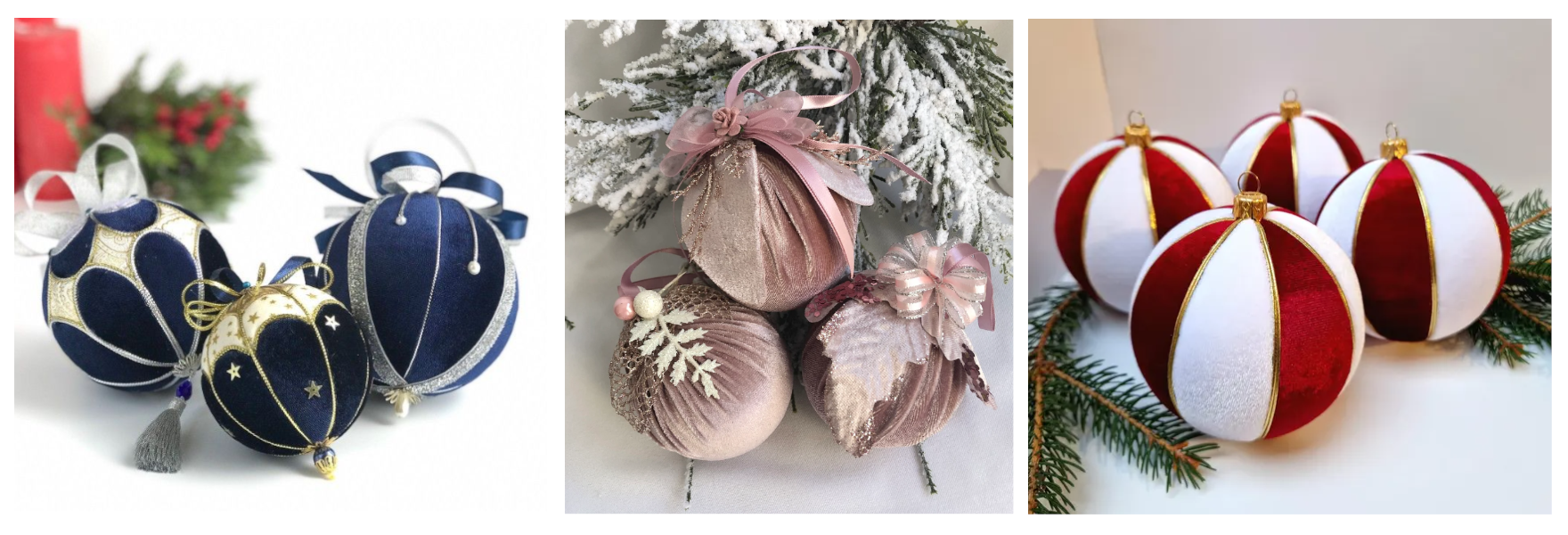 Новорічні кулі на ялинку своїми руками: ідеї красивого декору+інструкції з фото 2 6, 7, Новорічні кулі на ялинку своїми руками: ідеї красивого декору+інструкції з фото новорічні кулі