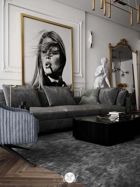 Акцентна стіна в інтер'єрі – як оформити у спальні, вітальні, кухні? Фото ідей 25 4, 21, Акцентна стіна в інтер'єрі – як оформити у спальні, вітальні, кухні? Фото ідей Акцентная стена