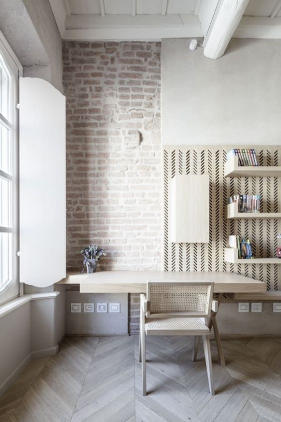 Біла цегляна стіна в інтер'єрі: поради, фото 25 7, 18, Біла цегляна стіна в інтер'єрі: поради, фото белая кирпичная стена