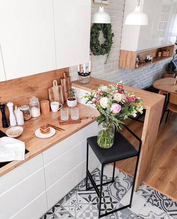 26, 1, Навіщо потрібна барна стійка на кухні? Стилі, варіанти розміщення барна стійка на кухні