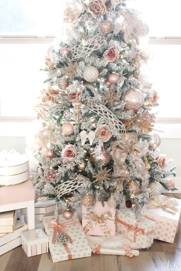 Як прикрасити білу ялинку красиво: 35 крутих ідей! Фото та поради 31 kopiya, 29, Як прикрасити білу ялинку красиво: 35 крутих ідей! Фото та поради Як прикрасити білу ялинку