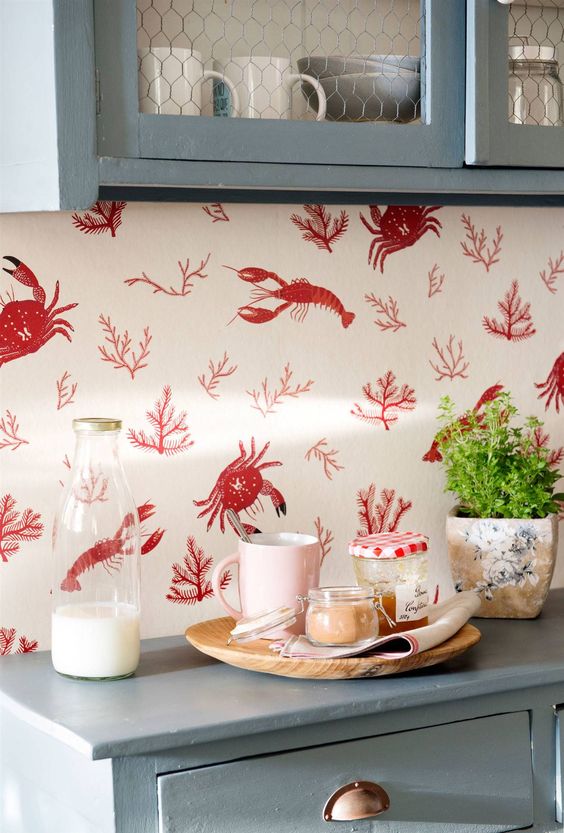 Шпалери на кухню – які вибрати: види та характеристики, кольори, тренди 32 5, 7, Шпалери на кухню – які вибрати: види та характеристики, кольори, тренди обои на кухню