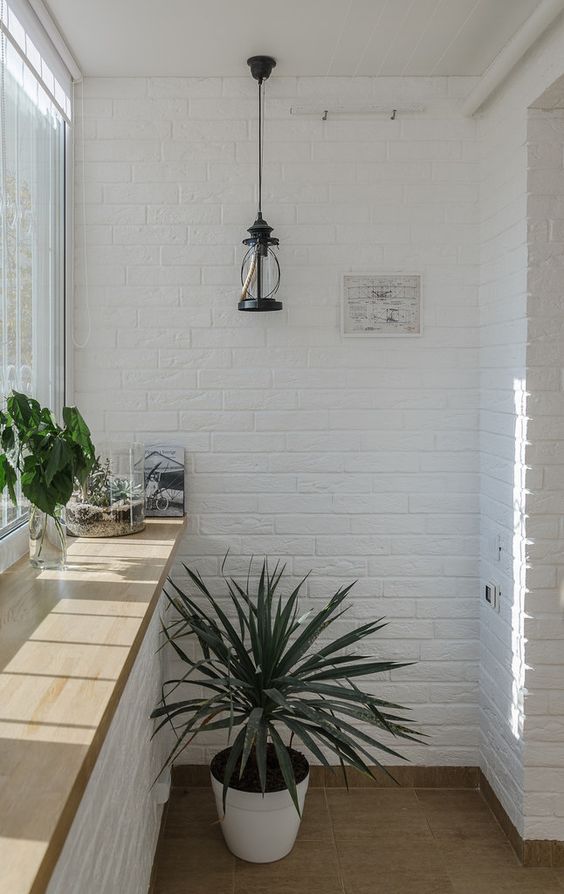 Біла цегляна стіна в інтер'єрі: поради, фото 36 7, 23, Біла цегляна стіна в інтер'єрі: поради, фото белая кирпичная стена