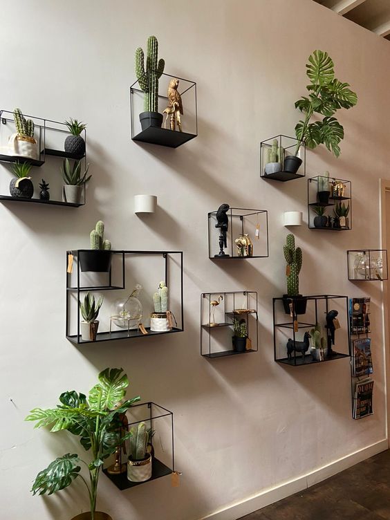 Полиці на стіну у квартирі: види, матеріали, способи розміщення 39, 40, Полиці на стіну у квартирі: види, матеріали, способи розміщення полки на стену