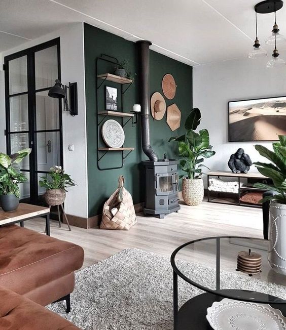 Акцентна стіна в інтер'єрі – як оформити у спальні, вітальні, кухні? Фото ідей 4 4, 3, Акцентна стіна в інтер'єрі – як оформити у спальні, вітальні, кухні? Фото ідей Акцентная стена