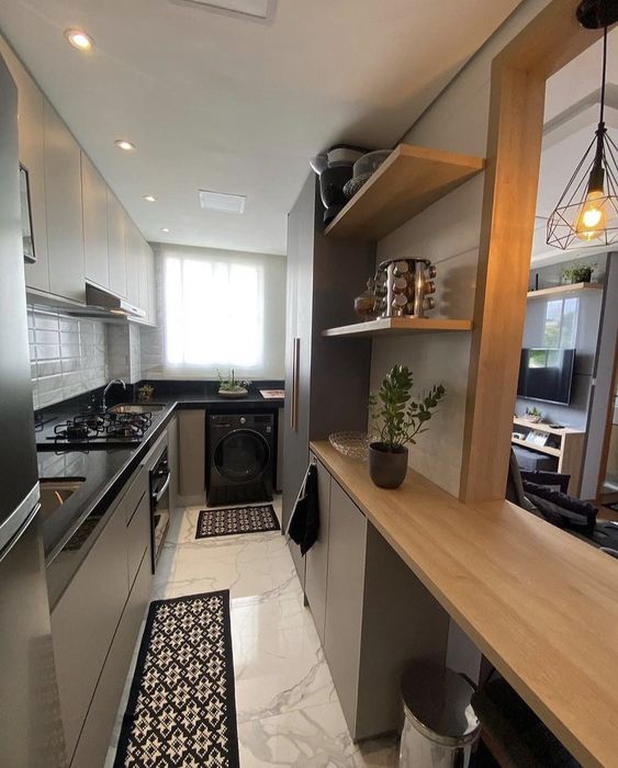 Дизайн маленької кухні: поради щодо оформлення та організації простору, фото 45 6, 15, Дизайн маленької кухні: поради щодо оформлення та організації простору, фото дизайн маленькой кухни