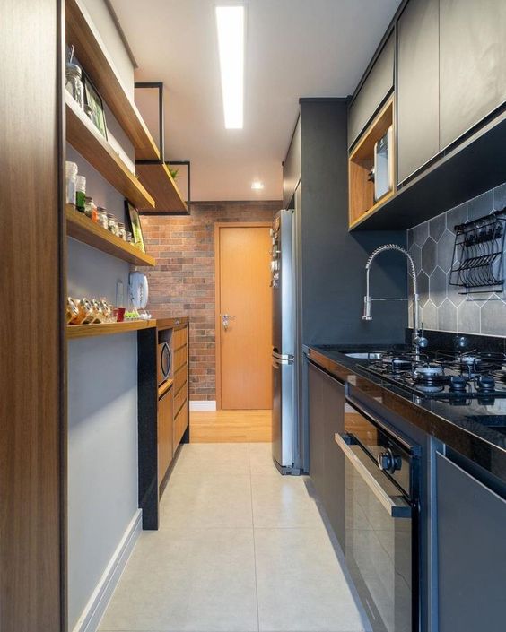 Дизайн маленької кухні: поради щодо оформлення та організації простору, фото 50 6, 16, Дизайн маленької кухні: поради щодо оформлення та організації простору, фото дизайн маленькой кухни