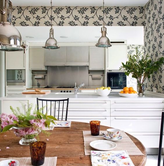 Шпалери на кухню – які вибрати: види та характеристики, кольори, тренди 55 5, 41, Шпалери на кухню – які вибрати: види та характеристики, кольори, тренди обои на кухню