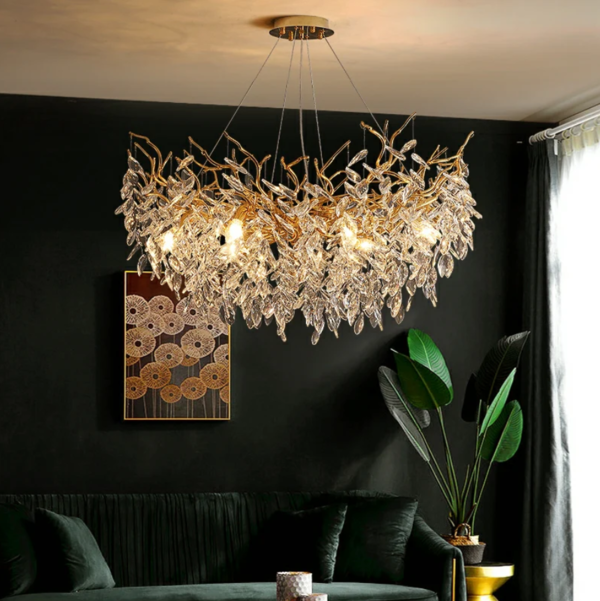 Люстра у вітальню у сучасному стилі: види, матеріали. Поради щодо вибору 6, 6, Люстра у вітальню у сучасному стилі: види, матеріали. Поради щодо вибору люстра в гостиную