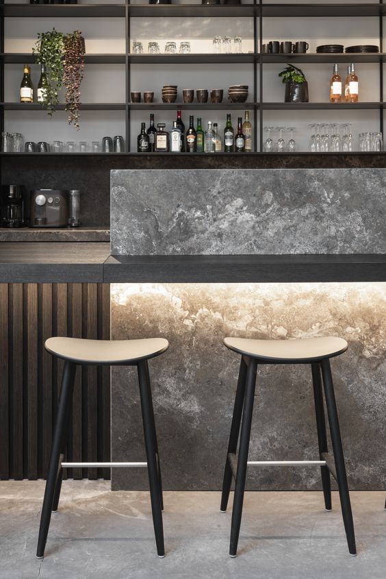 61, 26, Навіщо потрібна барна стійка на кухні? Стилі, варіанти розміщення барна стійка на кухні