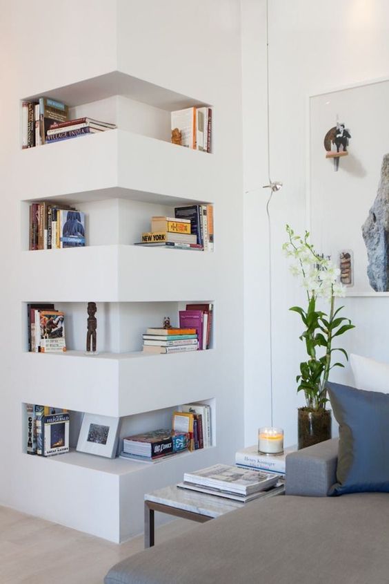 Полиці на стіну у квартирі: види, матеріали, способи розміщення 70 2, 66, Полиці на стіну у квартирі: види, матеріали, способи розміщення полки на стену