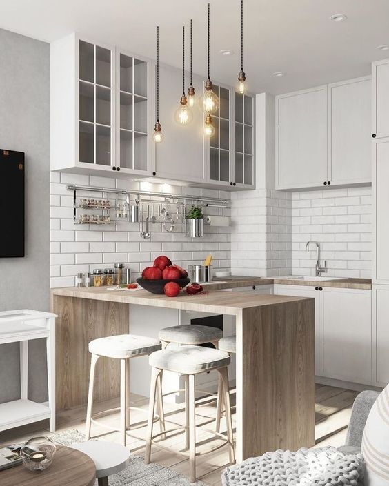 72, 18, Навіщо потрібна барна стійка на кухні? Стилі, варіанти розміщення барна стійка на кухні