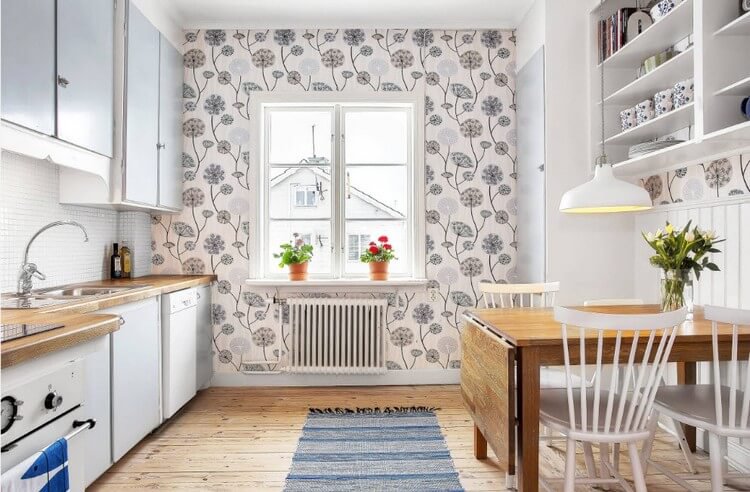 Шпалери на кухню – які вибрати: види та характеристики, кольори, тренди 81 2, 23, Шпалери на кухню – які вибрати: види та характеристики, кольори, тренди обои на кухню
