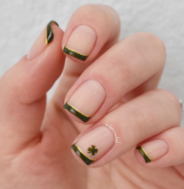 Грошовий манікюр на вересень 2025 року: дизайн, який працює на ваш гаманець clover2, 21, Грошовий манікюр на вересень 2025 року: дизайн, який працює на ваш гаманець денежный маникюр на сентябрь