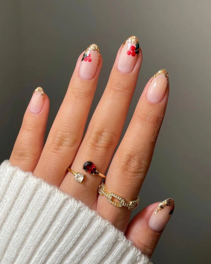 65 найкращих фото-ідей новорічного манікюру 2026: тренди, кольори, декор french3 2, 20, 65 найкращих фото-ідей новорічного манікюру 2026: тренди, кольори, декор Манікюр 2026