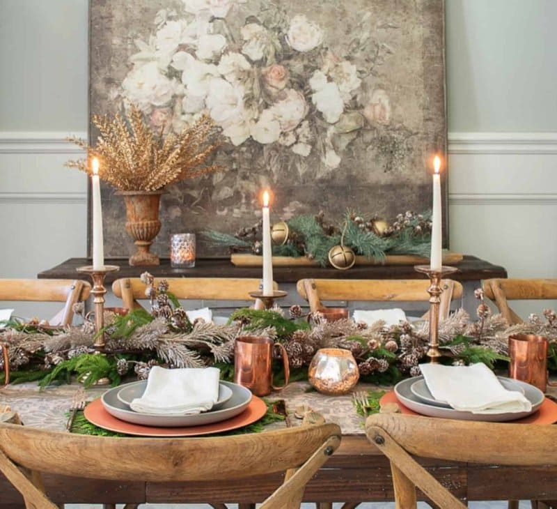 Сервірування столу на Новий рік 2026: як створити святкову магію glamour 1, 5, Сервірування столу на Новий рік 2026: як створити святкову магію Сервірування столу