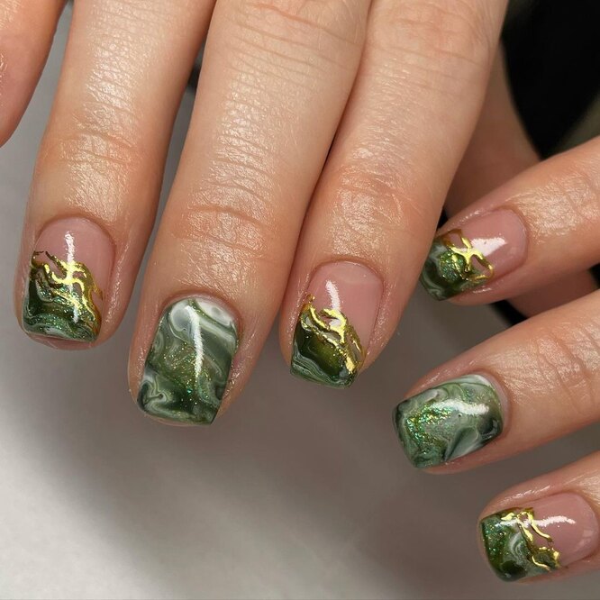 gradient, 7, Денежный маникюр на январь 2026: привлекаем деньги и успех маникюр на январь 2026